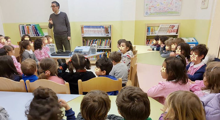 Cresco e divento cittadino consapevole: i bambini delle scuole dell’infanzia del 1° CD ospiti della Biblioteca Cresco e divento cittadino consapevole: i bambini delle scuole dell’infanzia del 1° CD ospiti della Biblioteca