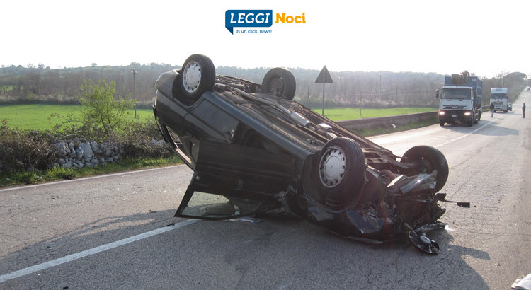 Ribaltamento sulla Noci-Gioia, suora “miracolata” Ribaltamento sulla Noci-Gioia, suora “miracolata”