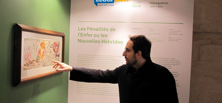 A Monopoli le opere grafiche di Joan Miró