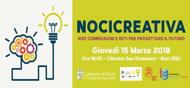 NOCICREATIVA: Idee, Connessioni e Reti per progettare il Futuro
