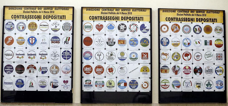 Elezioni politiche 2018: affondano i partiti storici