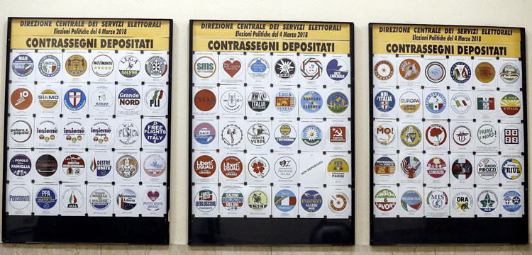 Elezioni politiche 2018: affondano i partiti storici