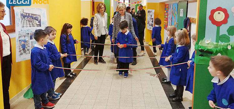 Inaugurata la classe 1a A Senza Zaino nella scuola primaria “Positano”
