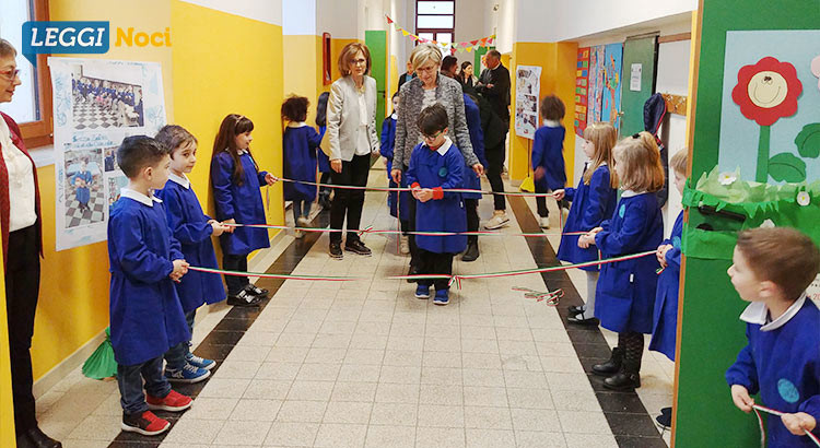 Inaugurata la classe 1a A Senza Zaino nella scuola primaria “Positano” Inaugurata la classe 1a A Senza Zaino nella scuola primaria “Positano”