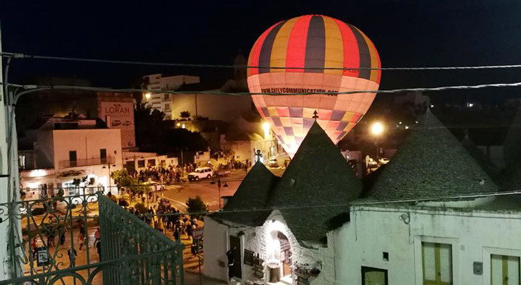 I trulli dall’alto: Alberobello in Mogolfiera torna il prossimo weekend