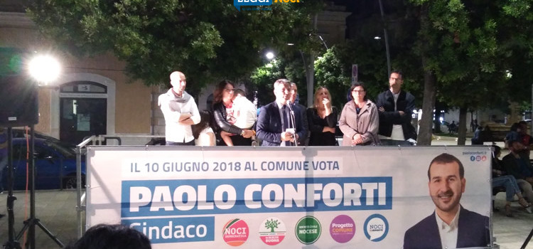 Al comizio de La Scelta Buona: turismo, legalità e il portone di Sant’Anna