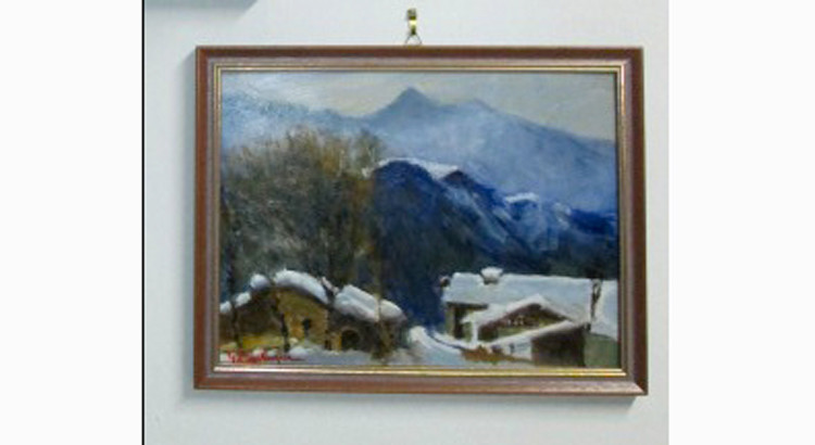 A Oulx i quadri di Bevilacqua