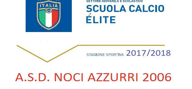 Noci Azzurri 2006 scuola calcio èlite, prossima stagione ritorna il calcio a 11