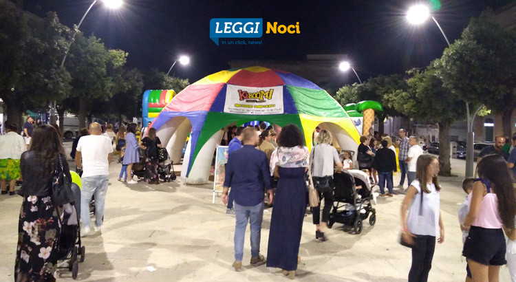 Notte bianca dei bambini: due piazze, tanti sorrisi