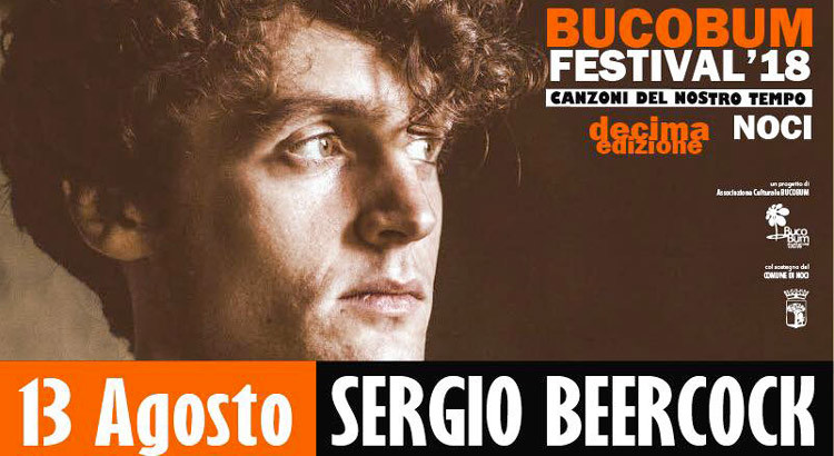 Dieci anni di Bucobum Festival: Sergio Beercock in concerto Dieci anni di Bucobum Festival: Sergio Beercock in concerto