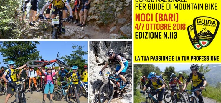 Corso Nazionale Guide di Mountain Bike a Noci