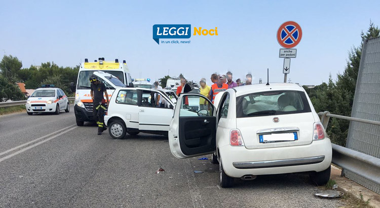 Frontale sulla Noci-Alberobello, due feriti gravi