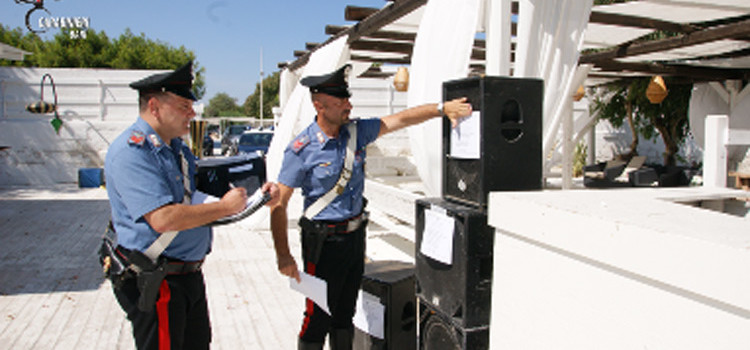 Musica troppo alta, Carabinieri appongono i sigilli a due locali della movida