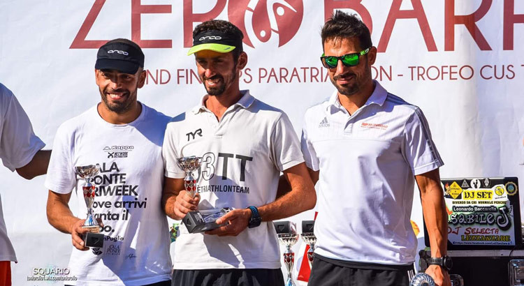 Ironman di Cervia e Bari Zerobarriere: podio per gli atleti di O3TT