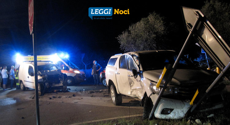 Schianto sulla Noci-Mottola, due feriti Schianto sulla Noci-Mottola, due feriti