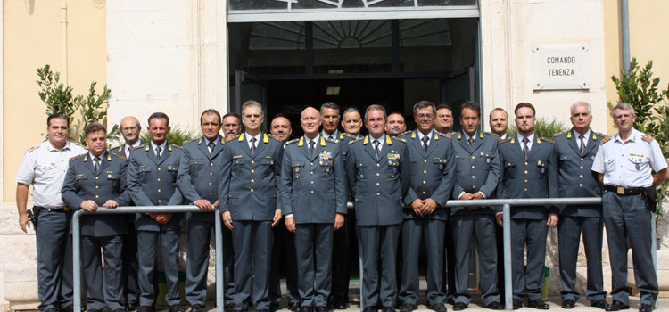 GdF: il Comandante Regionale Gen Vito Augelli in visita alla Tenenza di Putignano