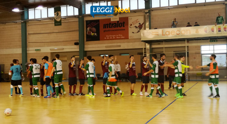 C5 maschile: termina con un pareggio il derby d’andata