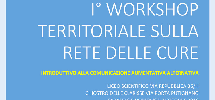 Workshop territoriale sulla rete delle cure