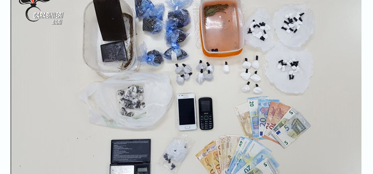 Sorpreso a cedere droga a nocese, arrestato pusher