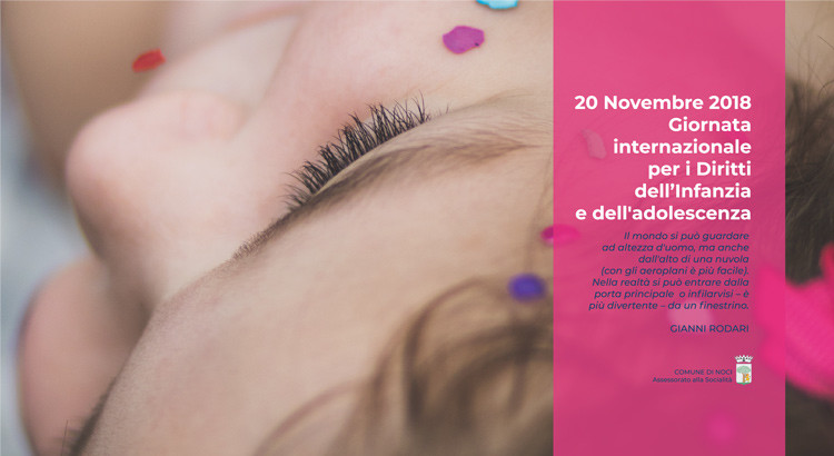 Noci celebra la Giornata internazionale per i Diritti dell’Infanzia Noci celebra la Giornata internazionale per i Diritti dell’Infanzia