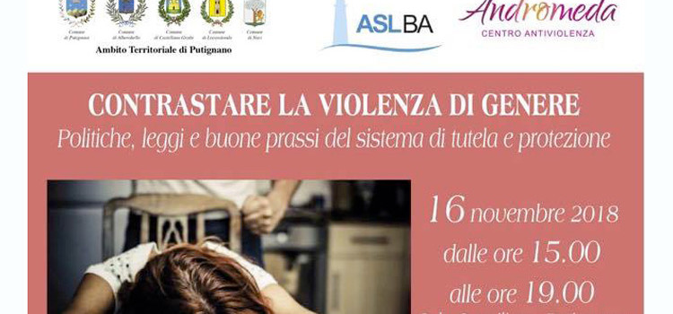 Contrastare la violenza di genere, Fabio Roia a Putignano Contrastare la violenza di genere, Fabio Roia a Putignano