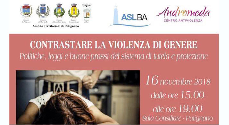 Contrastare la violenza di genere, Fabio Roia a Putignano