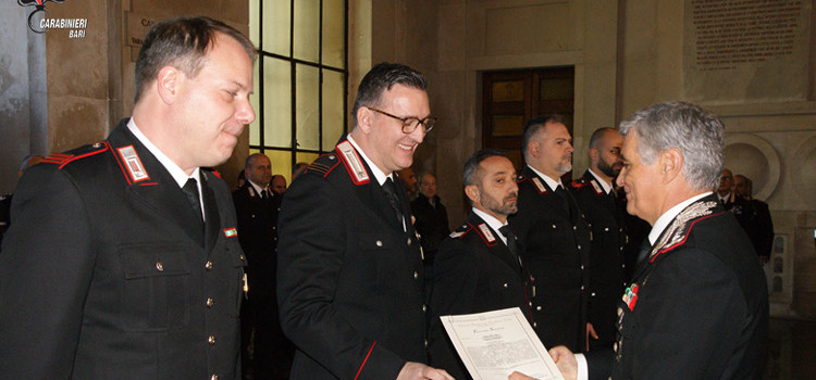 Il comandante interregionale “Ogaden” in visita al comando legione Puglia