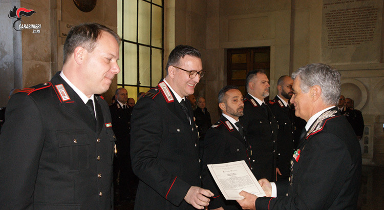 Il comandante interregionale “Ogaden” in visita al comando legione Puglia