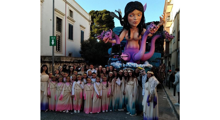 La Ballet School di Danica Pettinato al Carnevale di Putignano