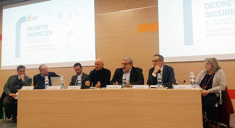 Decreto Sicurezza: se ne è parlato il 20 febbraio a Bari Decreto Sicurezza: se ne è parlato il 20 febbraio a Bari