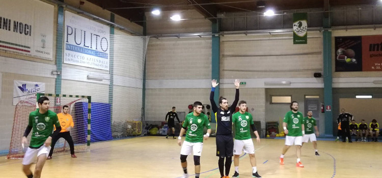 Pallamano Noci: vittoria in scioltezza contro l’ultima della classe