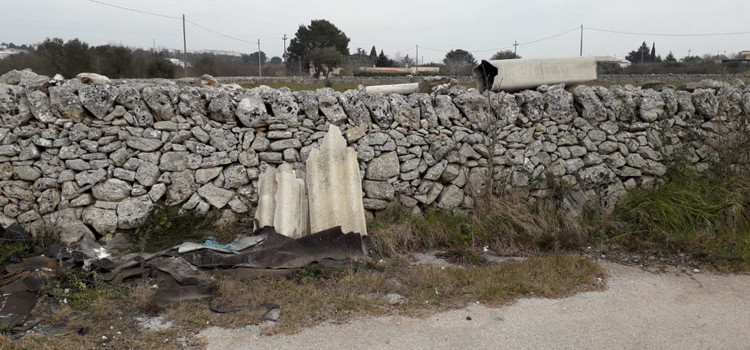 Segnalazione bonifica materiale Eternit