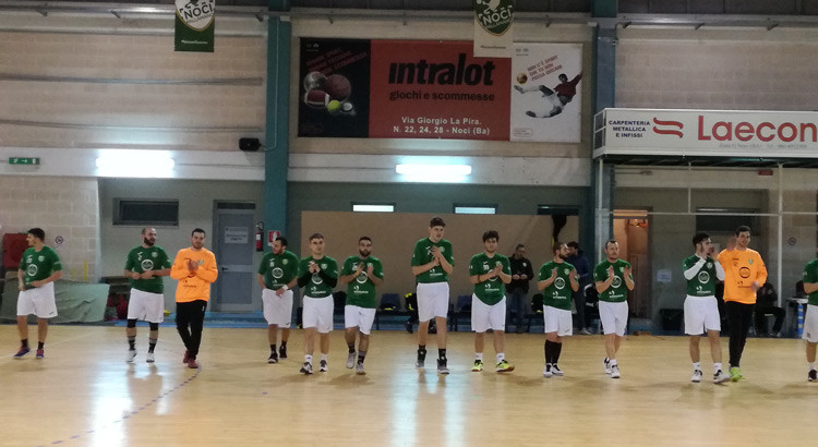 Noci Pallamano: agevole vittoria sul New Capua, 39-16