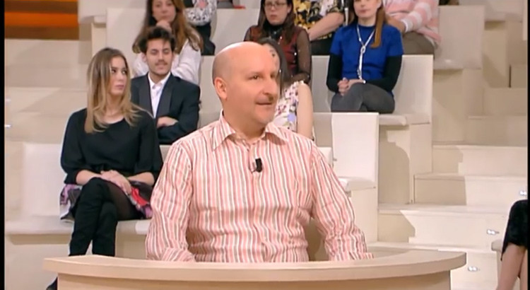 Il nocese Fabrizio Loperfido a Forum: “la variante ironica e brillante” della puntata