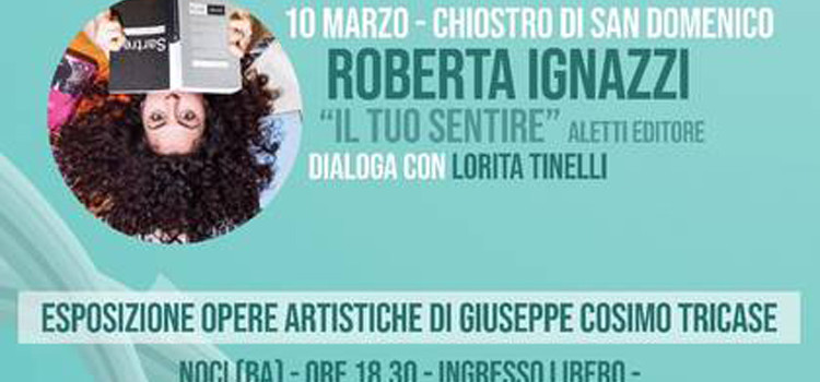 Roberta Ignazzi presenta il libro “Il tuo sentire”