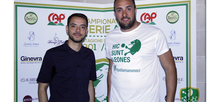Noci Pallamano: Pasquale Maione è il nuovo Mister