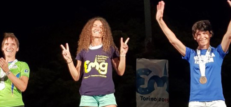 Valeria Gabriele agli European Master Games 2019 di Torino