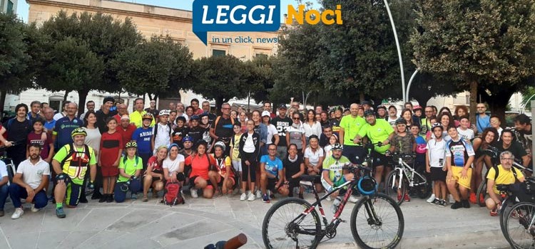 “Bici sotto le stelle”: 128 bikers per la ciclo-passeggiata notturna