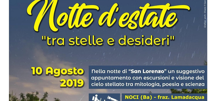 San Lorenzo con Puglia Trek&Food: escursione e lettura del cielo