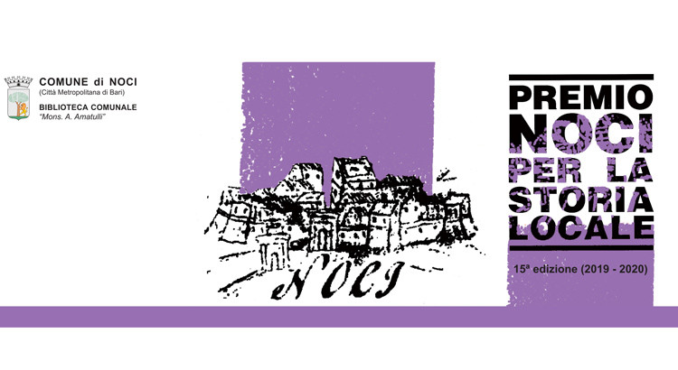 Premio Noci per la storia locale: indetta la 15^ edizione