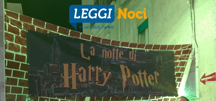 La magia di Harry Potter ha invaso Noci nella notte di Halloween