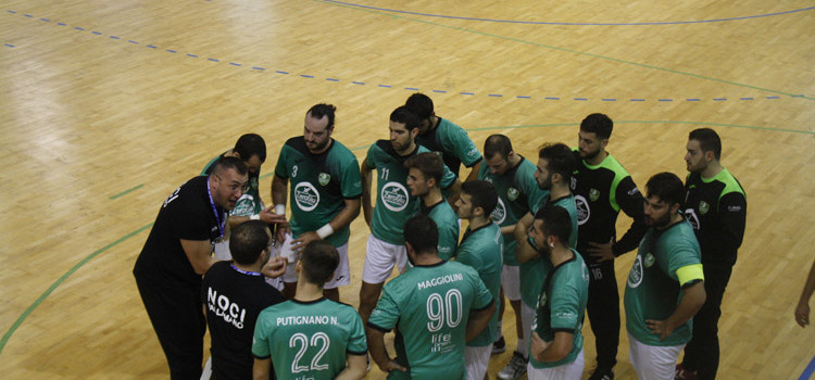 Terza giornata di campionato: seconda sconfitta consecutiva per la ZeroGlu Noci Pallamano