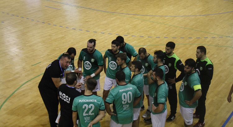 Terza giornata di campionato: seconda sconfitta consecutiva per la ZeroGlu Noci Pallamano