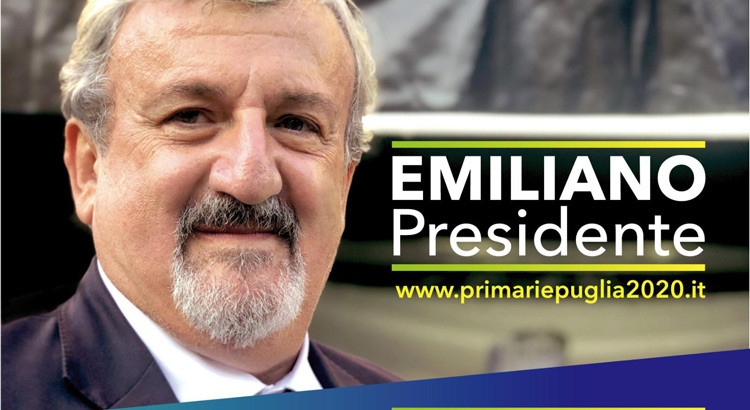 Primarie: Michele Emiliano domani a Noci