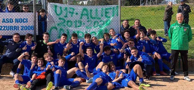 Gli Allievi Regionali del Noci Azzurri 2006 vincono il girone E Gli Allievi Regionali del Noci Azzurri 2006 vincono il girone E