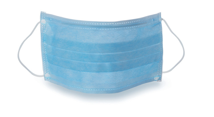 Distribuzione mascherine presso il C.O.C. del Comune