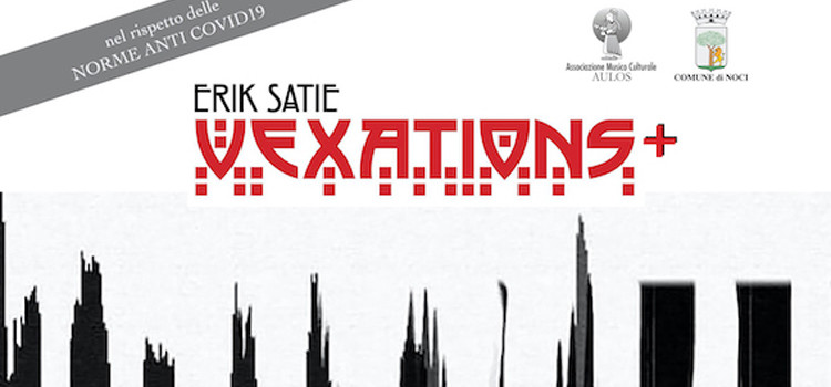 La XVI Rassegna di Concerti “Saverio Mercadante” inaugura con VEXATIONS+