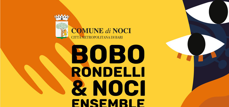 Bobo Rondelli & Noci Ensemble in Piazza Garibaldi il 7 Agosto