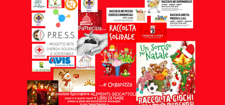 P.r.e.s.s. avvia una raccolta solidale a Noci