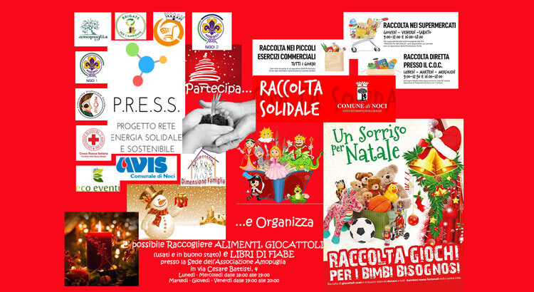 P.r.e.s.s. avvia una raccolta solidale a Noci P.r.e.s.s. avvia una raccolta solidale a Noci